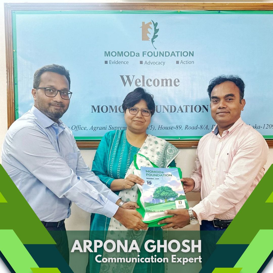 Communication Expert Arpona Ghosh visited MOMODa