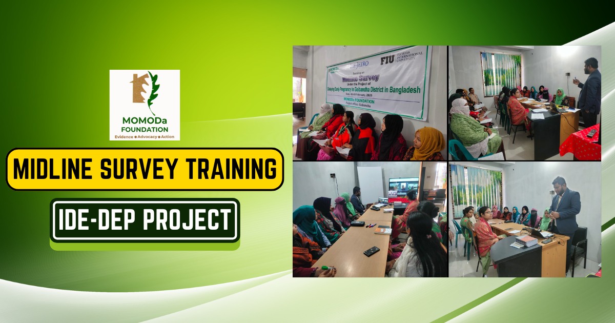 MIDLINE SURVEY TRAINING || IDE-DEP PROJECT || 2025