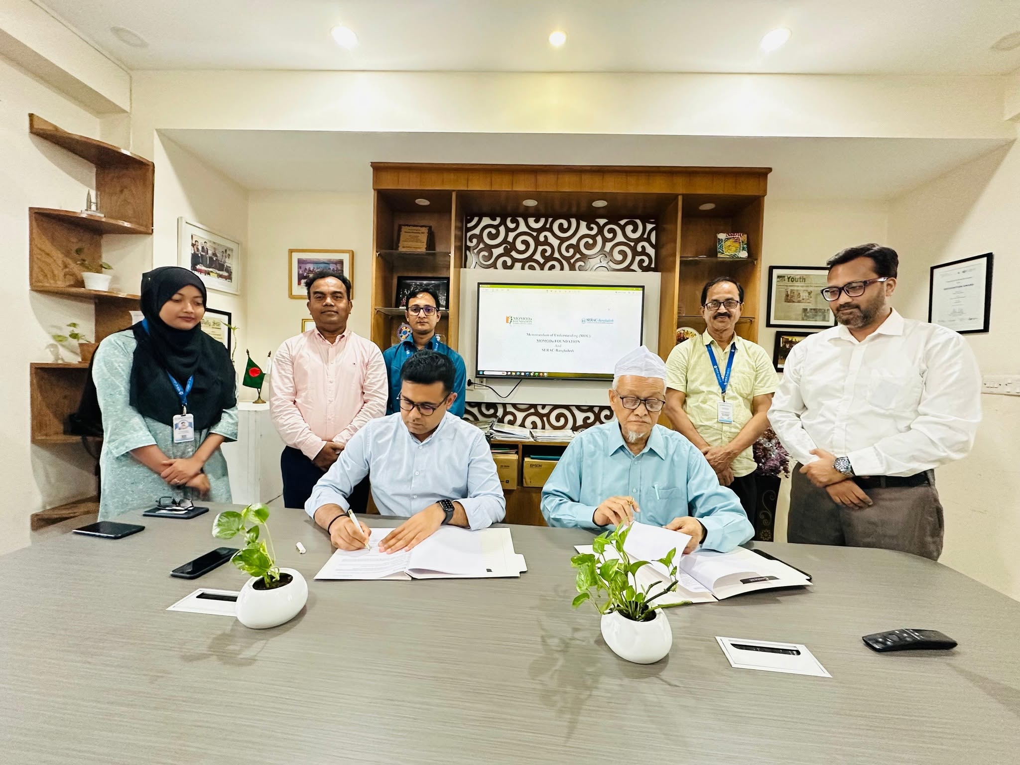 MoU Signing Ceremony || Between MOMODa & SERAC_Bangladesh