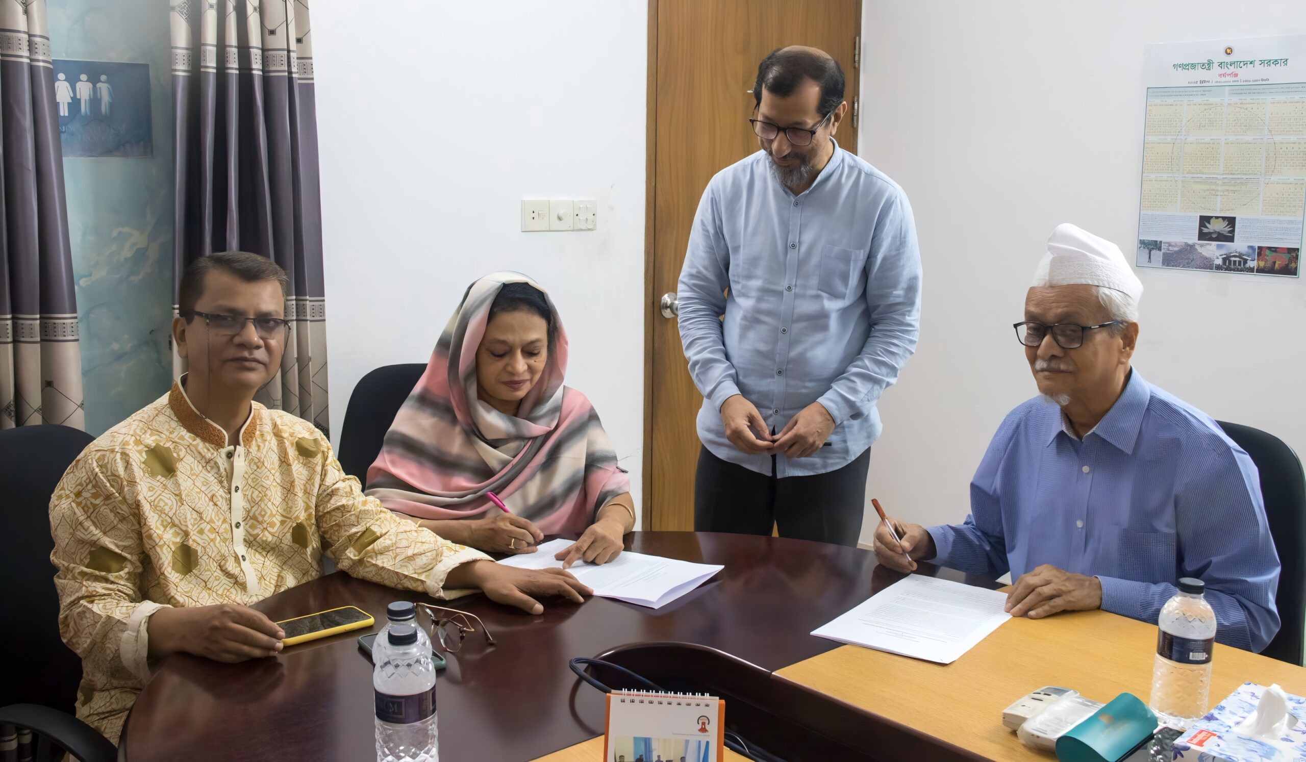 MoU signing ceremony between MOMODa FOUNDATION and the Reproductive Health Services Training and Education Program (RHSTEP)