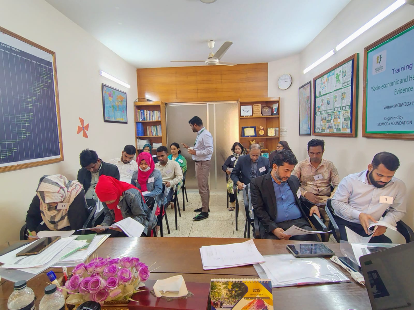 The Household Survey Training Session for the IGC–Pollution Project is being held today!