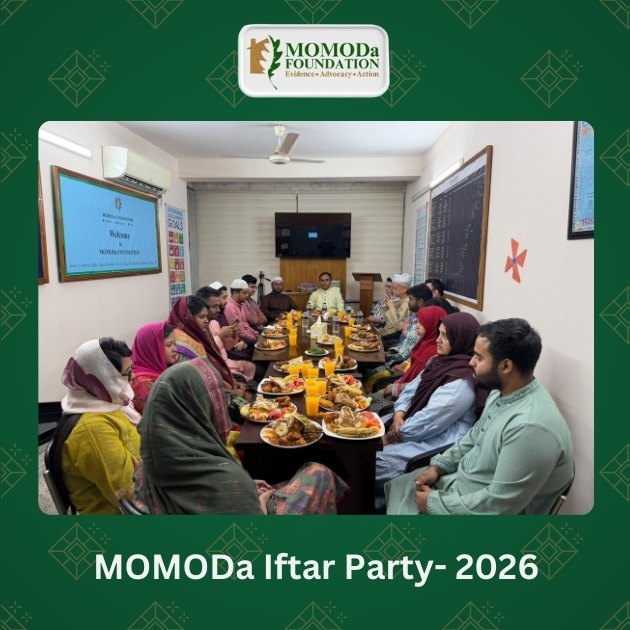 In the blessed month of patience and tranquility, MOMODa FOUNDATION organized an Iftar Party at its Corporate Office.